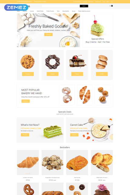 Kit Graphique #81518 Cake Shop Divers Modles Web - Logo template Preview