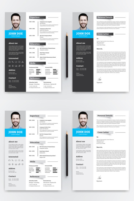 Kit Graphique #81708 Resume Cv Divers Modles Web - Logo template Preview