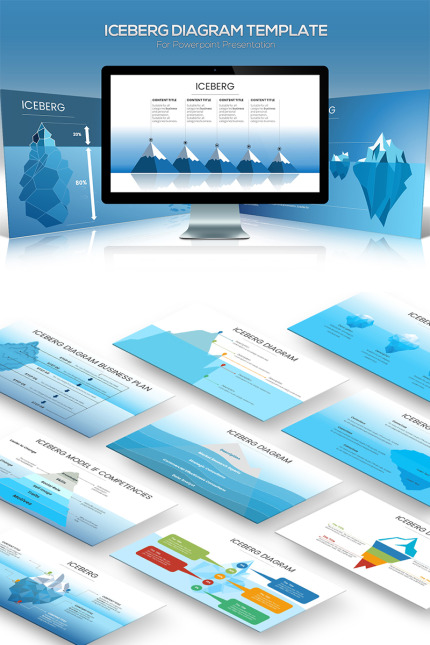 Kit Graphique #81728 Iceberg Schma Divers Modles Web - Logo template Preview