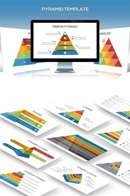 Kit Graphique #81736 Pyramid Schma Divers Modles Web - Logo template Preview