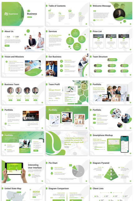 Kit Graphique #81762 Multipurpose Vert Divers Modles Web - Logo template Preview