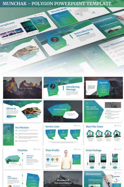 Kit Graphique #81764 Polygon Abstrait Divers Modles Web - Logo template Preview