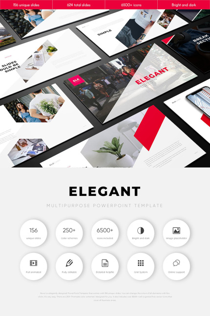 Kit Graphique #81832 Elegant Propre Divers Modles Web - Logo template Preview