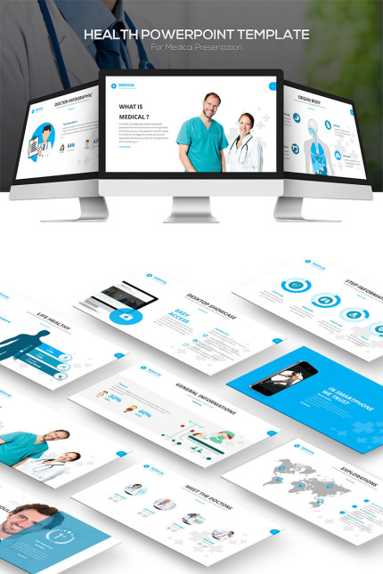 Kit Graphique #81858 Sant Mdical Divers Modles Web - Logo template Preview