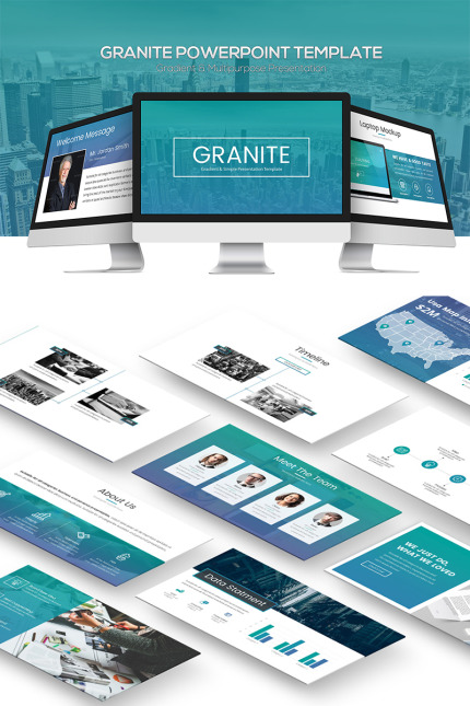 Kit Graphique #81862 Gradient Simple Divers Modles Web - Logo template Preview