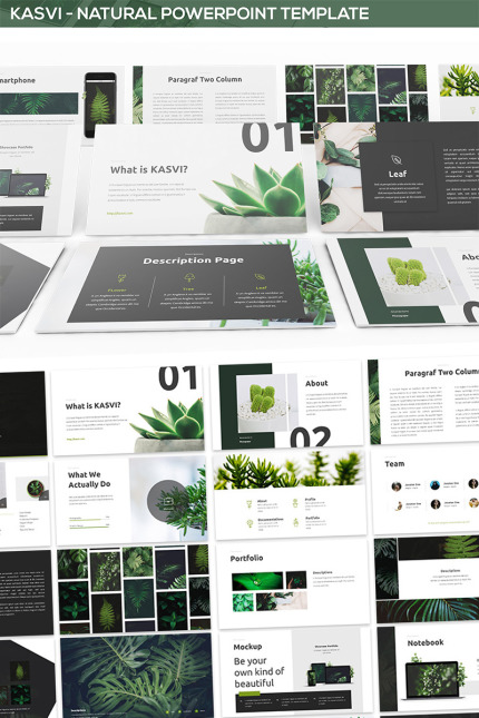 Kit Graphique #81878 Nature Vert Divers Modles Web - Logo template Preview