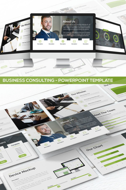 Kit Graphique #81886 Consulting Business Divers Modles Web - Logo template Preview