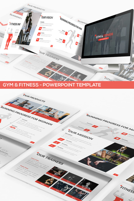 Kit Graphique #81906 Gym Fitness Divers Modles Web - Logo template Preview