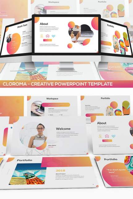 Kit Graphique #81908 Gradient Color Divers Modles Web - Logo template Preview