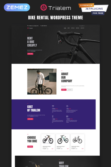 Kit Graphique #81938 Bike Rental Divers Modles Web - Logo template Preview