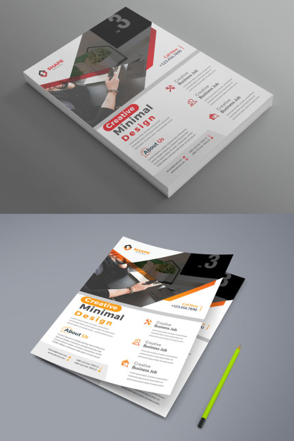 Kit Graphique #81990 Prospectus Entreprise Divers Modles Web - Logo template Preview