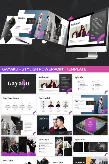 Kit Graphique #82023 Minimal Moderne Divers Modles Web - Logo template Preview