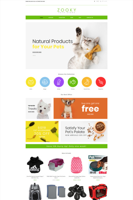 Kit Graphique #82061 Accessoires Animaux Divers Modles Web - Logo template Preview