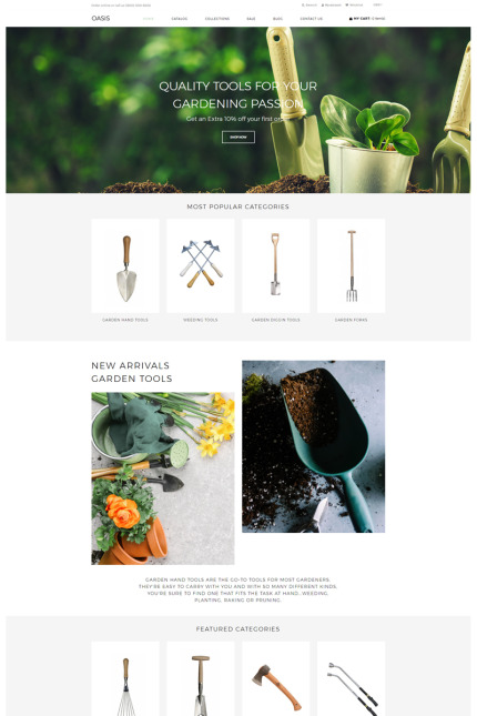 Kit Graphique #82062 Ecommerce Jardin Divers Modles Web - Logo template Preview