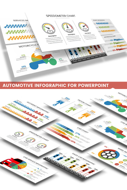 Kit Graphique #82143 Infographic Automobile Divers Modles Web - Logo template Preview