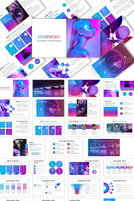 Kit Graphique #82191 Marketing Business Divers Modles Web - Logo template Preview