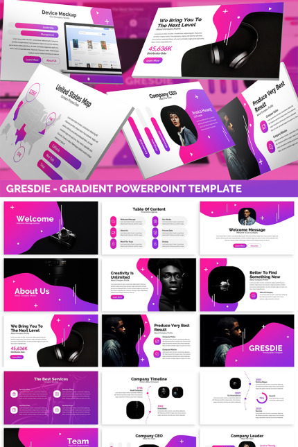 Kit Graphique #82249 Geometrics Agence Divers Modles Web - Logo template Preview