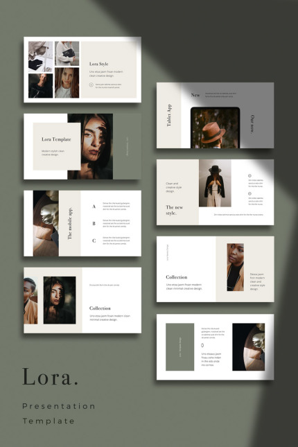 Kit Graphique #82257 Template Presentation Divers Modles Web - Logo template Preview