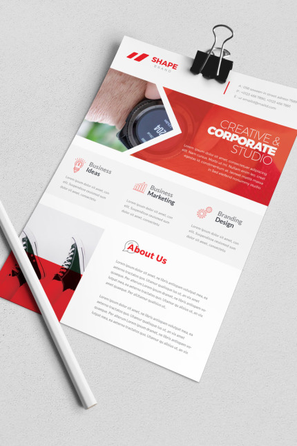 Kit Graphique #82272 Prospectus Entreprise Divers Modles Web - Logo template Preview