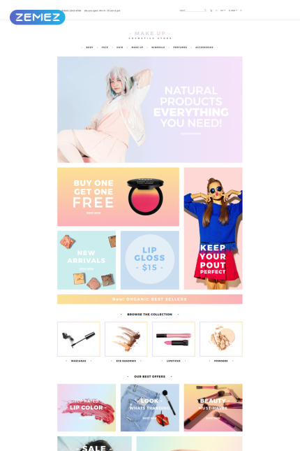 Kit Graphique #82327 Accessories Beauty Divers Modles Web - Logo template Preview