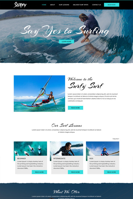 Kit Graphique #82423 Surfing Sports Divers Modles Web - Logo template Preview