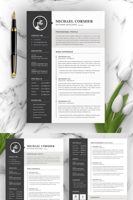 Kit Graphique #82495 1 Page Divers Modles Web - Logo template Preview