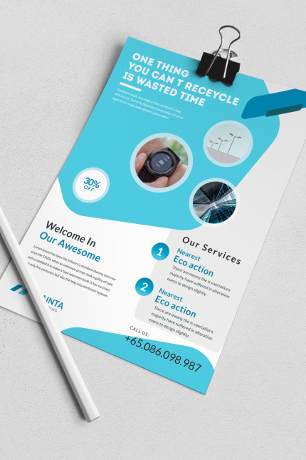 Kit Graphique #82518 Prospectus Entreprise Divers Modles Web - Logo template Preview