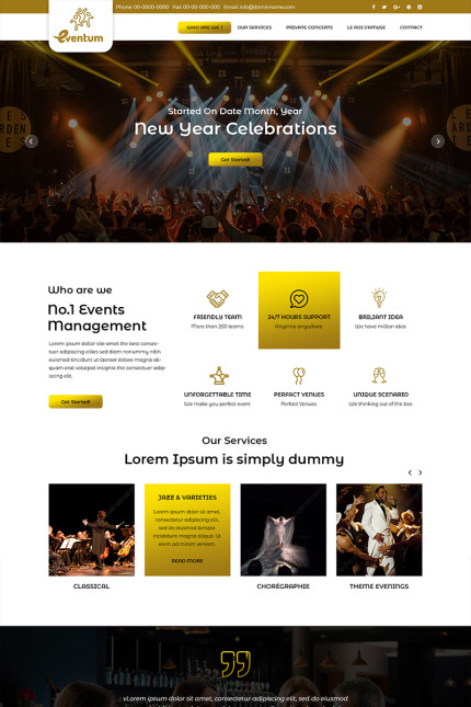 Kit Graphique #82527 Event Management Divers Modles Web - Logo template Preview