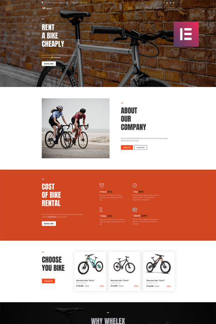 Kit Graphique #82531 Bike Rental Divers Modles Web - Logo template Preview