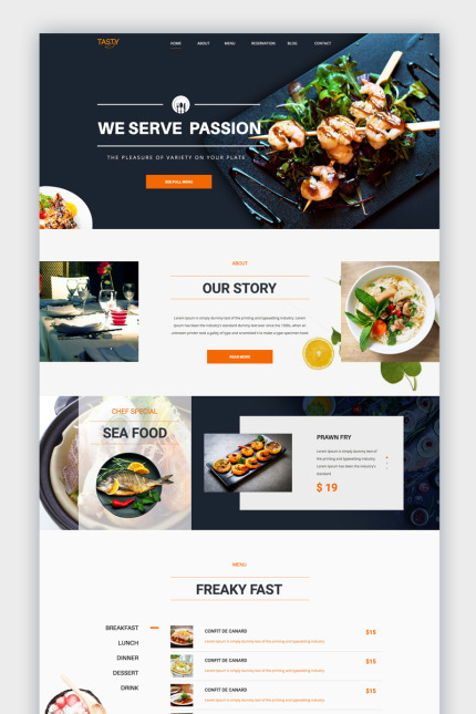 Kit Graphique #82553 Restaurant Alimentation Divers Modles Web - Logo template Preview
