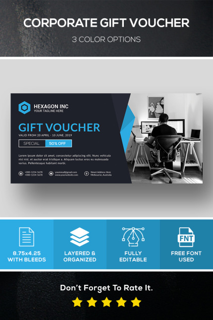 Kit Graphique #82587 Cadeau Voucher Divers Modles Web - Logo template Preview