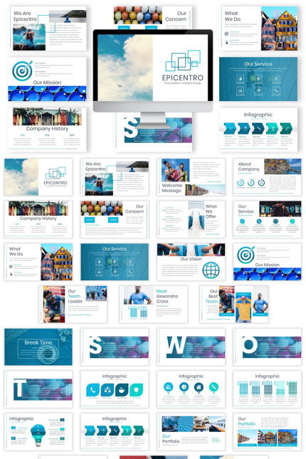 Kit Graphique #82652 Marketing Business Divers Modles Web - Logo template Preview