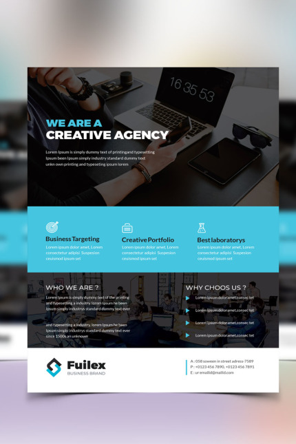 Kit Graphique #82672 Prospectus Entreprise Divers Modles Web - Logo template Preview