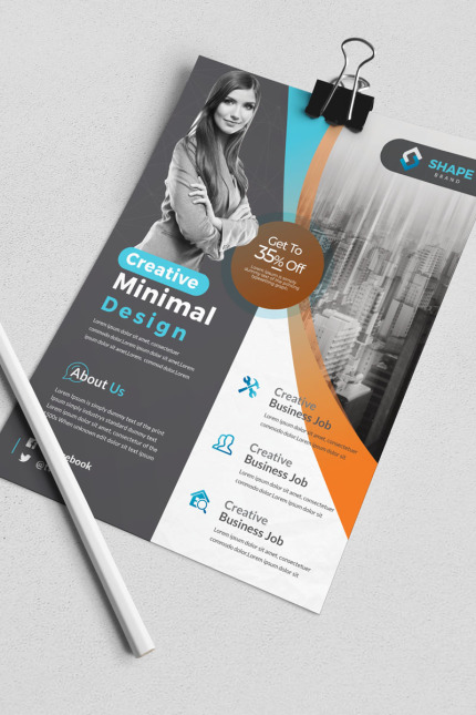 Kit Graphique #82673 Prospectus Entreprise Divers Modles Web - Logo template Preview