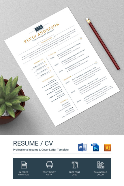 Kit Graphique #82728 A4 Clean Divers Modles Web - Logo template Preview