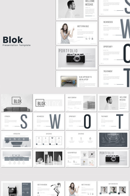 Kit Graphique #82776 Clean Creatif Divers Modles Web - Logo template Preview