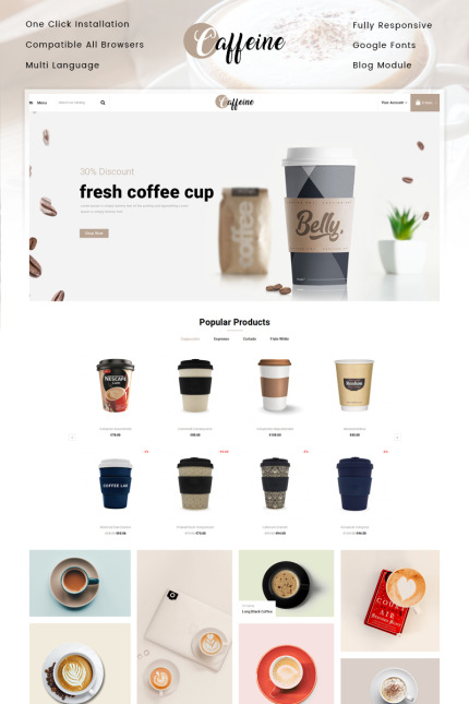 Kit Graphique #82822 Coffee Bakery Divers Modles Web - Logo template Preview