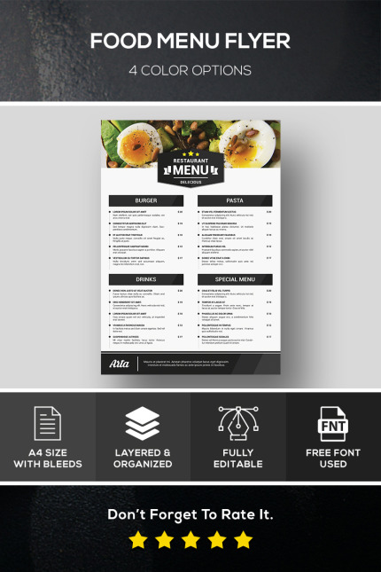 Kit Graphique #82866 Food Menu Divers Modles Web - Logo template Preview