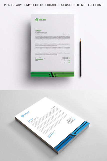 Kit Graphique #82870 Letterhead Business Divers Modles Web - Logo template Preview