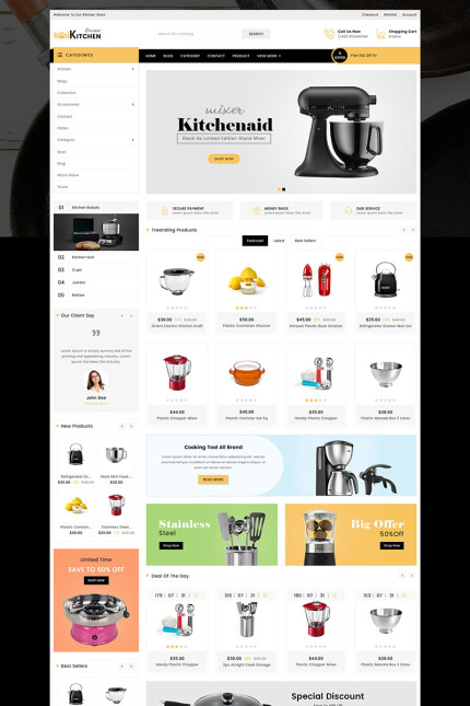 Kit Graphique #82942 Kitchen Outils Divers Modles Web - Logo template Preview