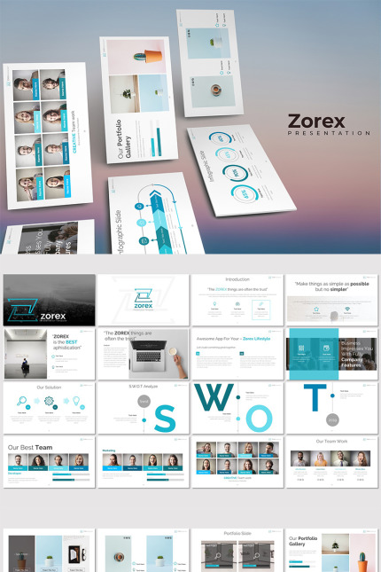 Kit Graphique #82961 Clean Creatif Divers Modles Web - Logo template Preview
