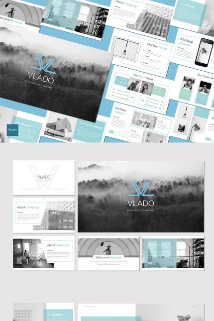 Kit Graphique #82964 Clean Creatif Divers Modles Web - Logo template Preview