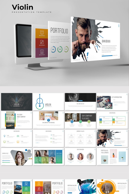Kit Graphique #82965 Clean Creatif Divers Modles Web - Logo template Preview