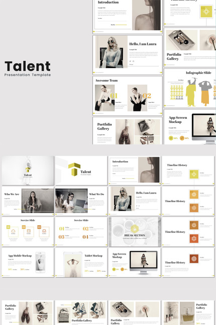 Kit Graphique #82968 Clean Creatif Divers Modles Web - Logo template Preview