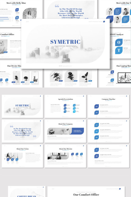 Kit Graphique #82969 Clean Creatif Divers Modles Web - Logo template Preview