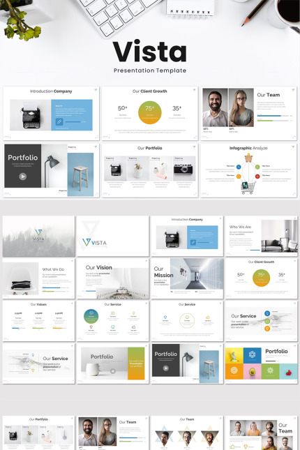 Kit Graphique #82972 Clean Creatif Divers Modles Web - Logo template Preview