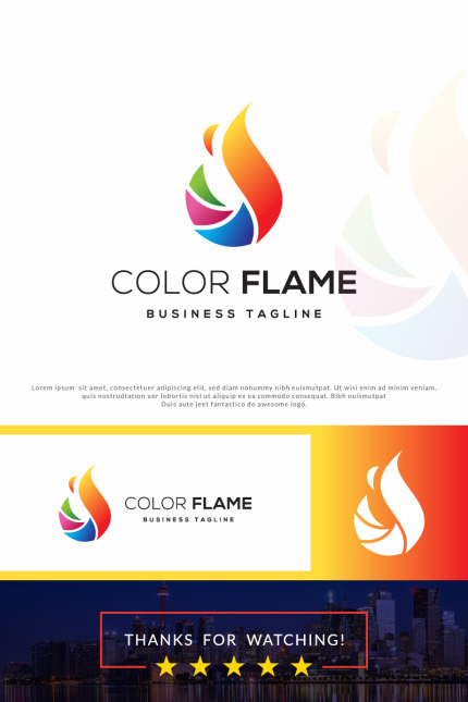 Kit Graphique #82991 Abstract Burn Divers Modles Web - Logo template Preview