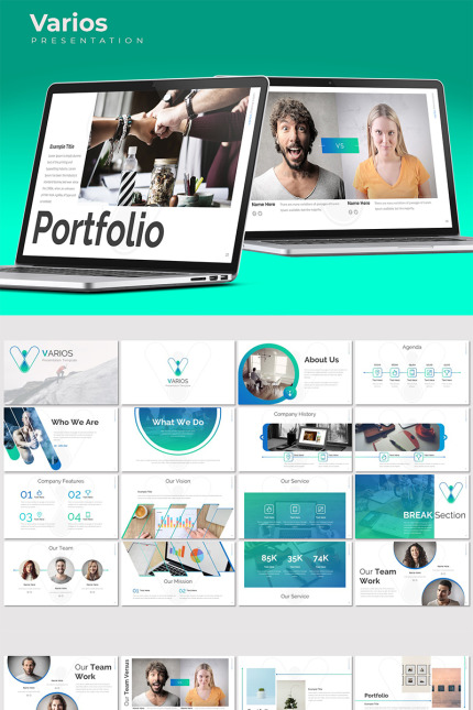 Kit Graphique #83047 Clean Creatif Divers Modles Web - Logo template Preview