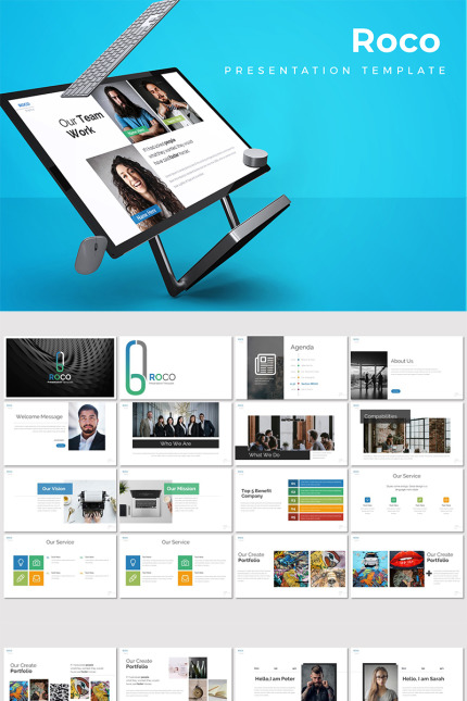 Kit Graphique #83074 Clean Creatif Divers Modles Web - Logo template Preview