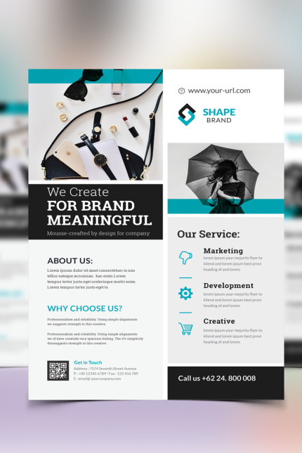 Kit Graphique #83262 Prospectus Entreprise Divers Modles Web - Logo template Preview